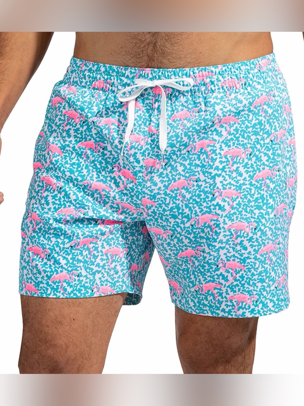 Chubbies Men’s Flamingo Print 5.5” Swim Trunks